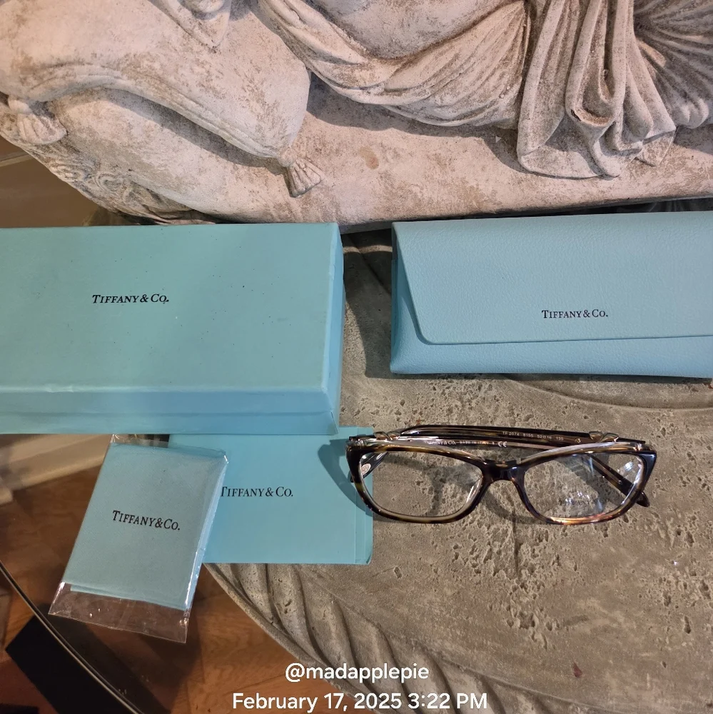 Tiffany & Co. Eyeglass Frames Only TF2074 Designer Luxury Celebrity #162